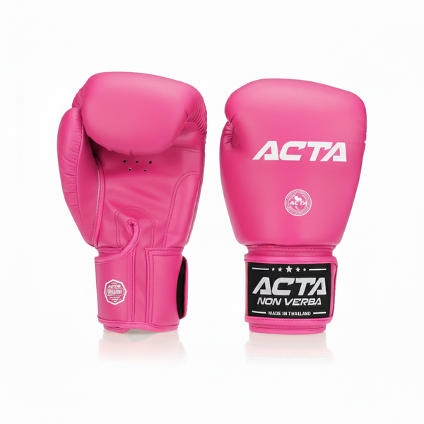 Acta Boxing Gloves Thai Evolution Semi Pink