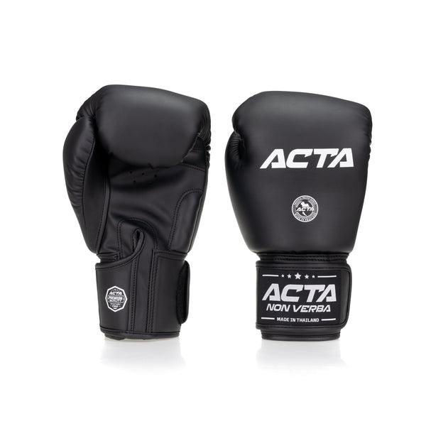 Acta Boxing Gloves Thai Evolution Semi Black