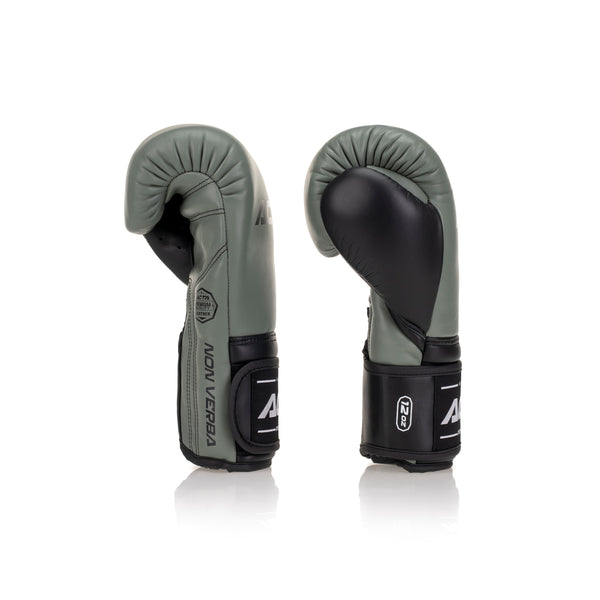 Acta Boxing Gloves Stricker VE Leather Army Green - Black