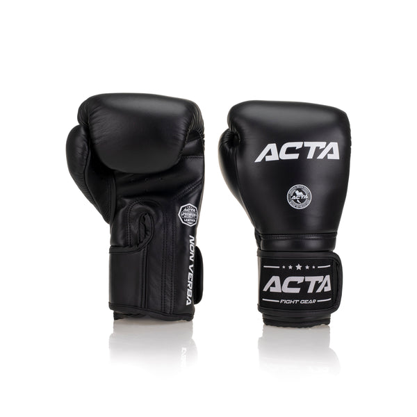 Acta Boxing Gloves Stricker VE Leather Black
