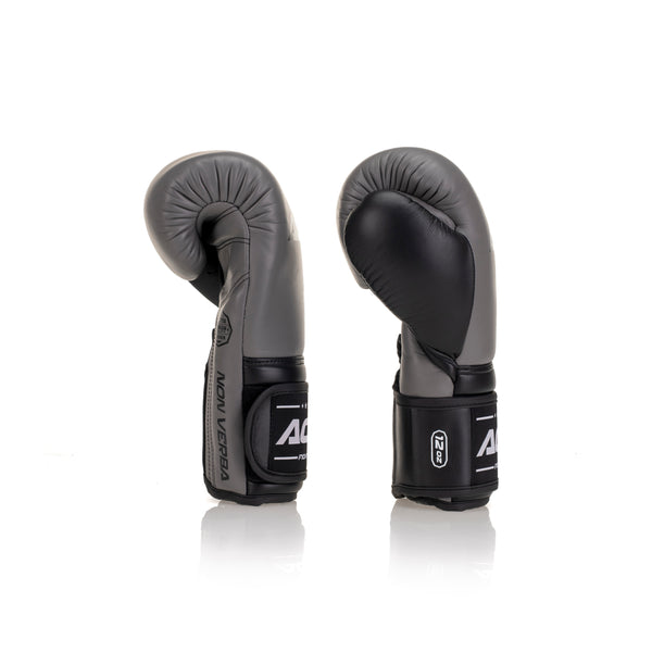 Acta Boxing Gloves Stricker VE Leather Grey - Black