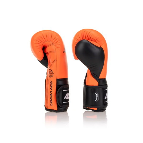 Acta Boxing Gloves Stricker VE Leather Orange- Black