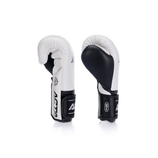 Acta Boxing Gloves Striker VE Leather White - Black