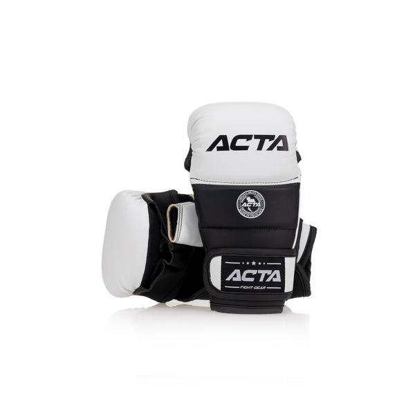 Acta MMA Gloves Sparring Semi Black - White