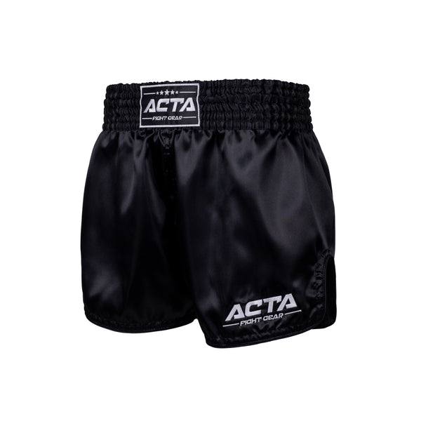 Acta Classic Muay Thai Shorts Black