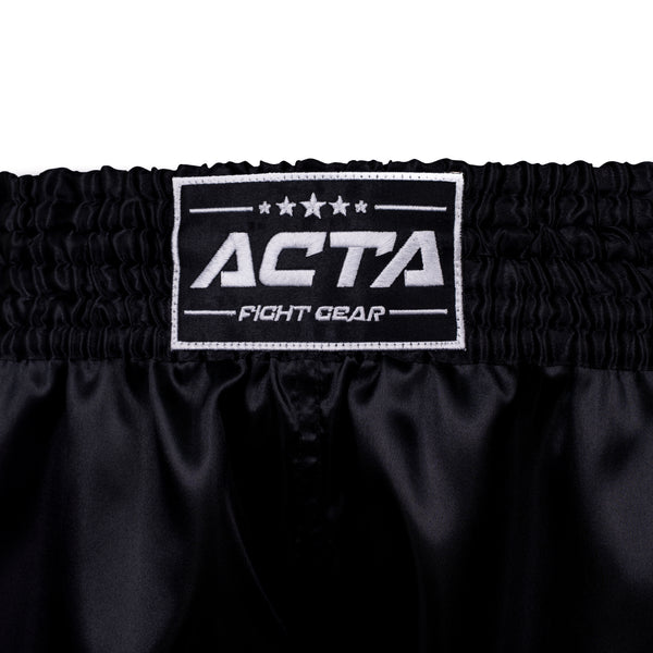 Acta Classic Muay Thai Shorts Black