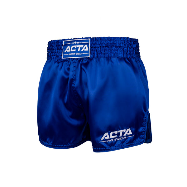 Acta Classic Muay Thai Shorts Blue