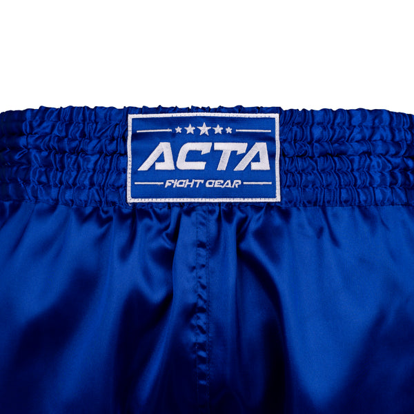 Acta Classic Muay Thai Shorts Blue