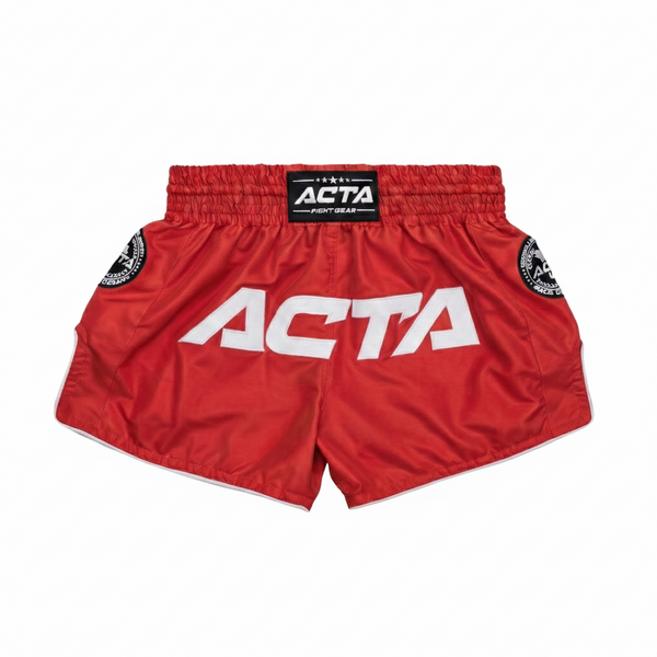 Acta Next-Gen Muay Thai Shorts Micro Red