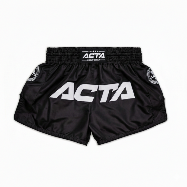 Acta Next-Gen Muay Thai Shorts Micro Black