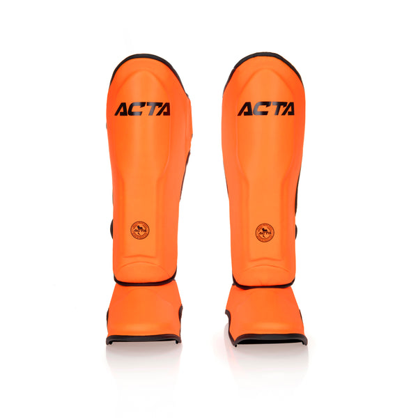 Acta Shin Guards Striker Semi Orange