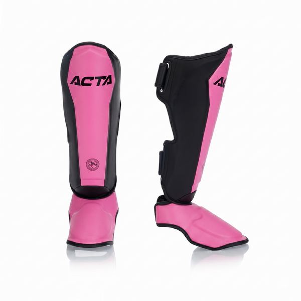 Acta Shin Guards Striker Semi Pink