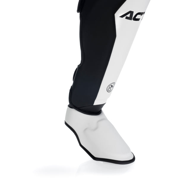 Acta Shin Guards Striker Semi White